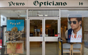 PetersOpticians Scrolling
