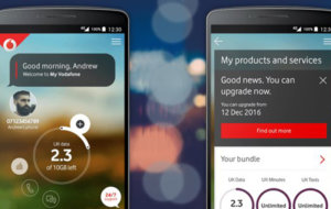 Vodafone Scrolling