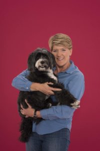 Clare Balding dog