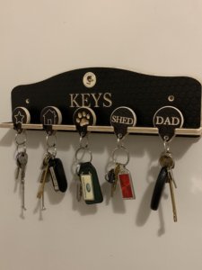 key rack in use