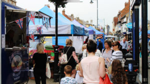 Newmarket market scene
