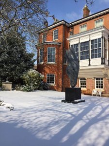 Palace House in the snow 2
