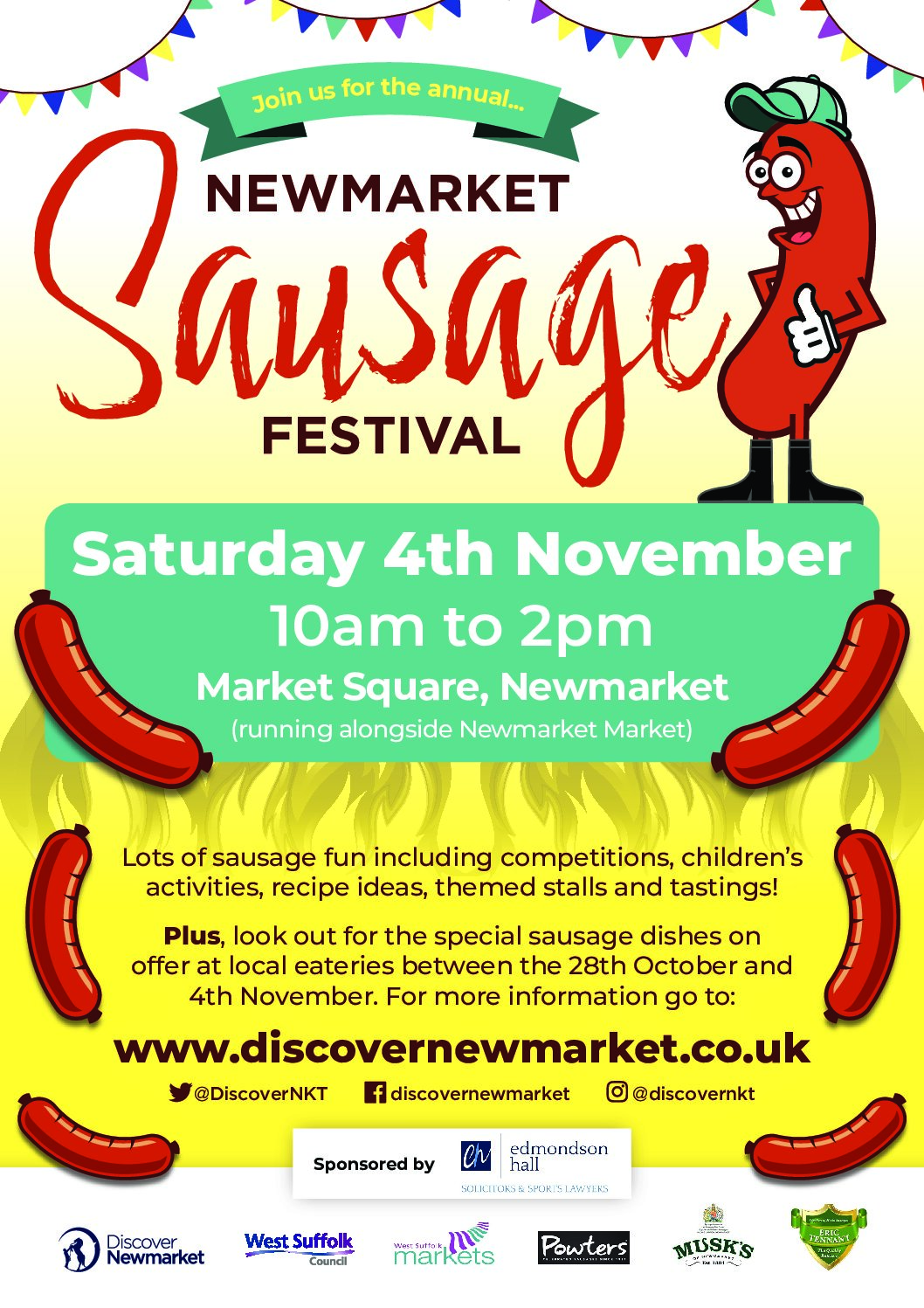 Newmarket Sausage Festival - Discover Newmarket - Discover Newmarket