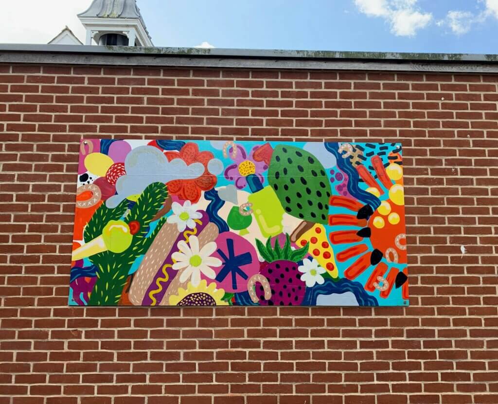 Newmarket in Colour Mural