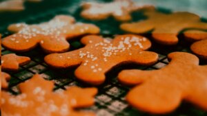 Gingerbread man cookie
