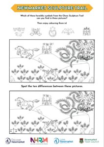 Newmarket Sculpture Trail Colouring Sheet pdf