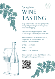Spring into wine tasting